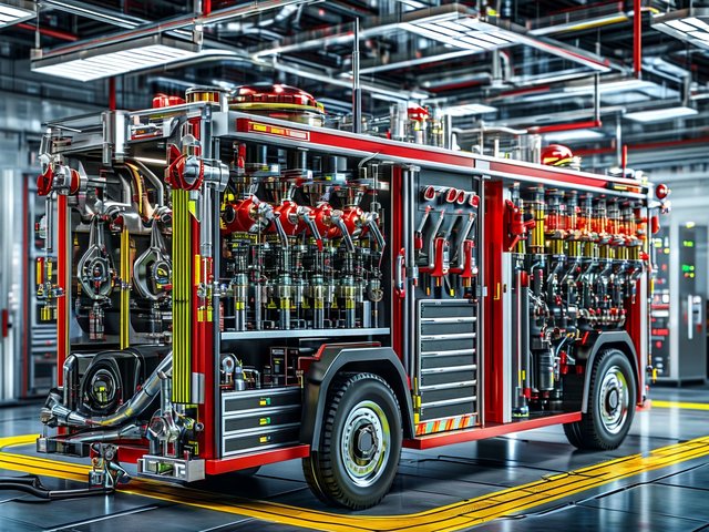 供气消防车性能检测