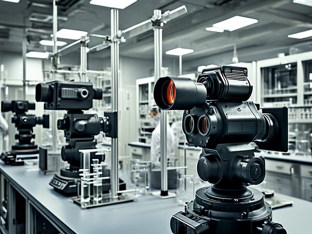 军事装备热成像试验