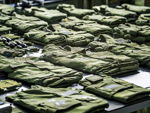 军用服装红外反射分析