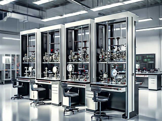 煤气减压截流阀密封试验