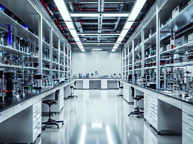 纳米颗粒中尺寸试验