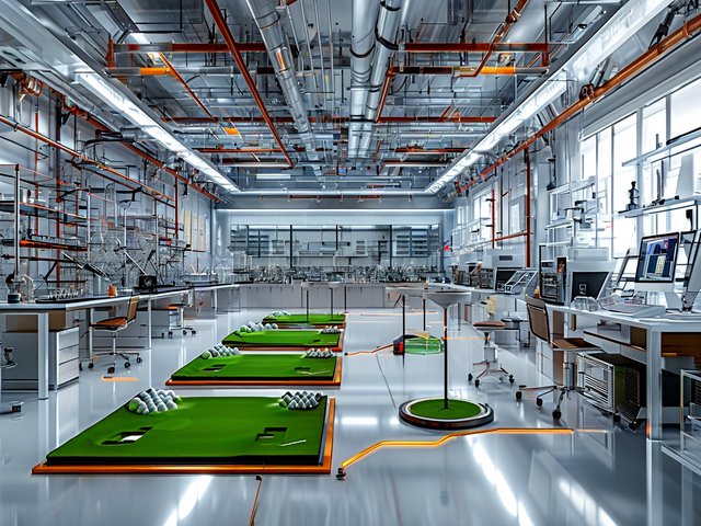 高尔夫球杆测试