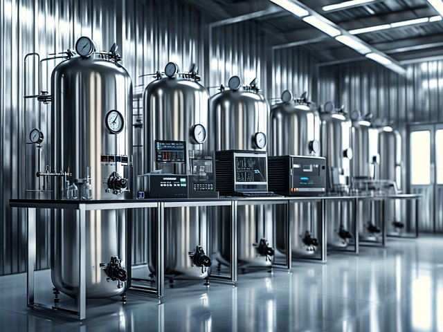 不锈钢储气罐压力检测