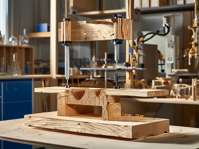 木材胶合接头握钉力试验