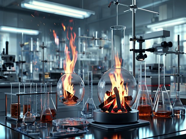 材料篝火燃烧试验