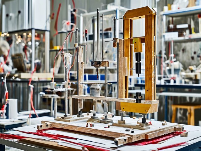 石膏线条安装件试验