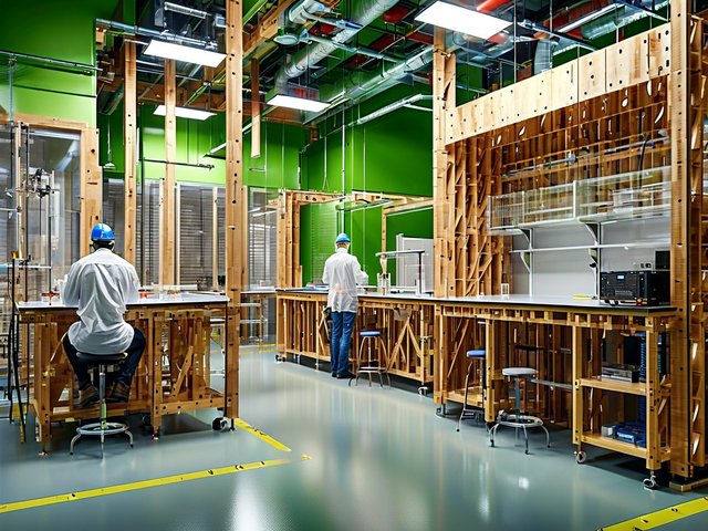 绿色建筑木材连接耐久检测