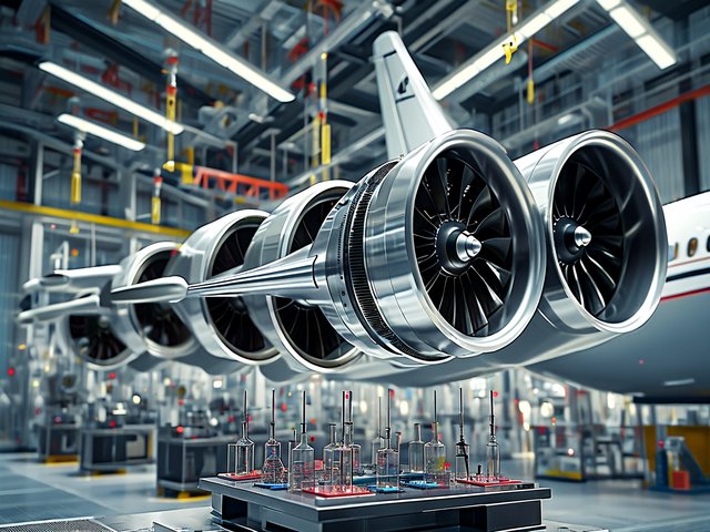 飞机涡轮叶片测试